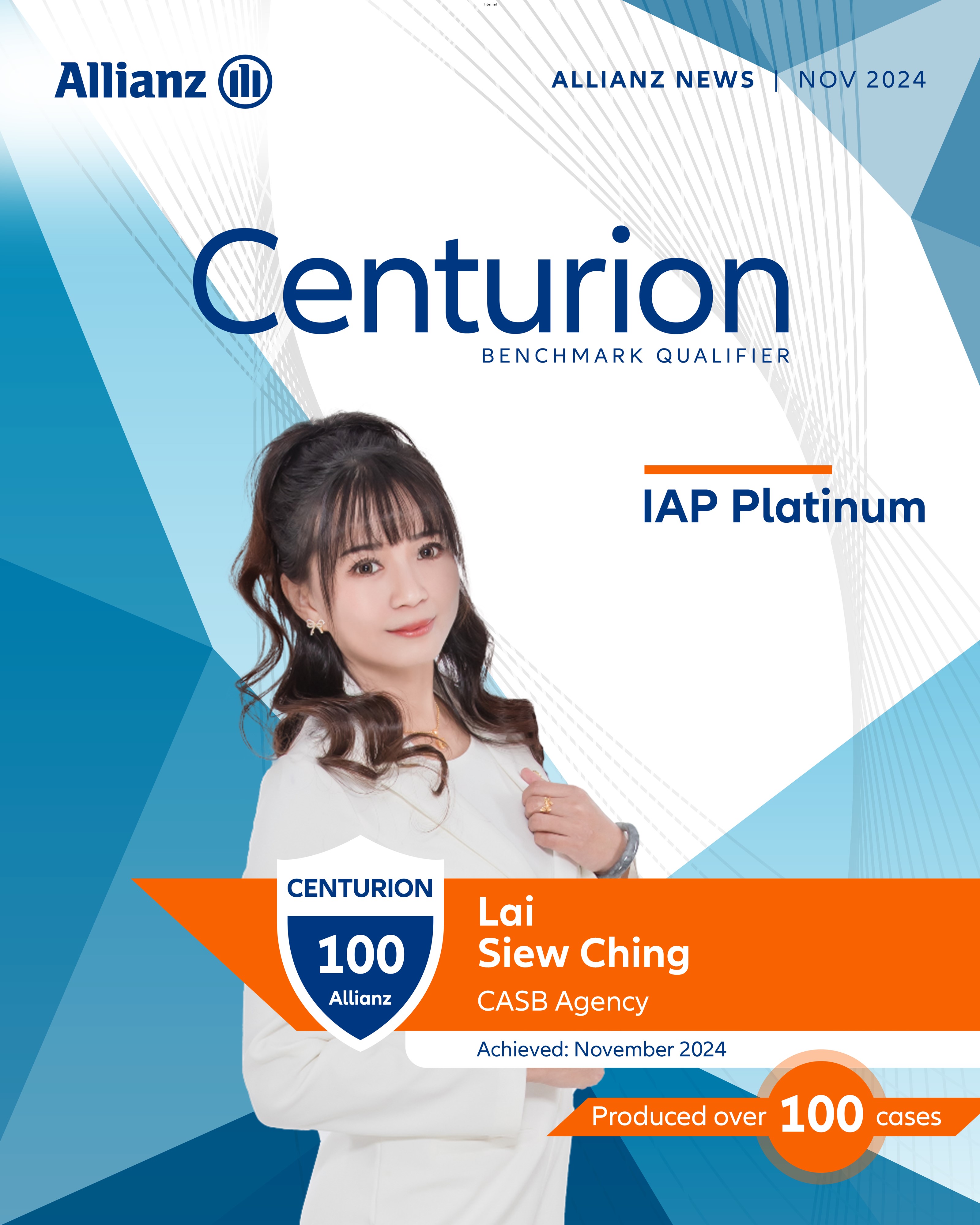 Lai Siew Ching (Centurion & IAP Platinum Award 2024)