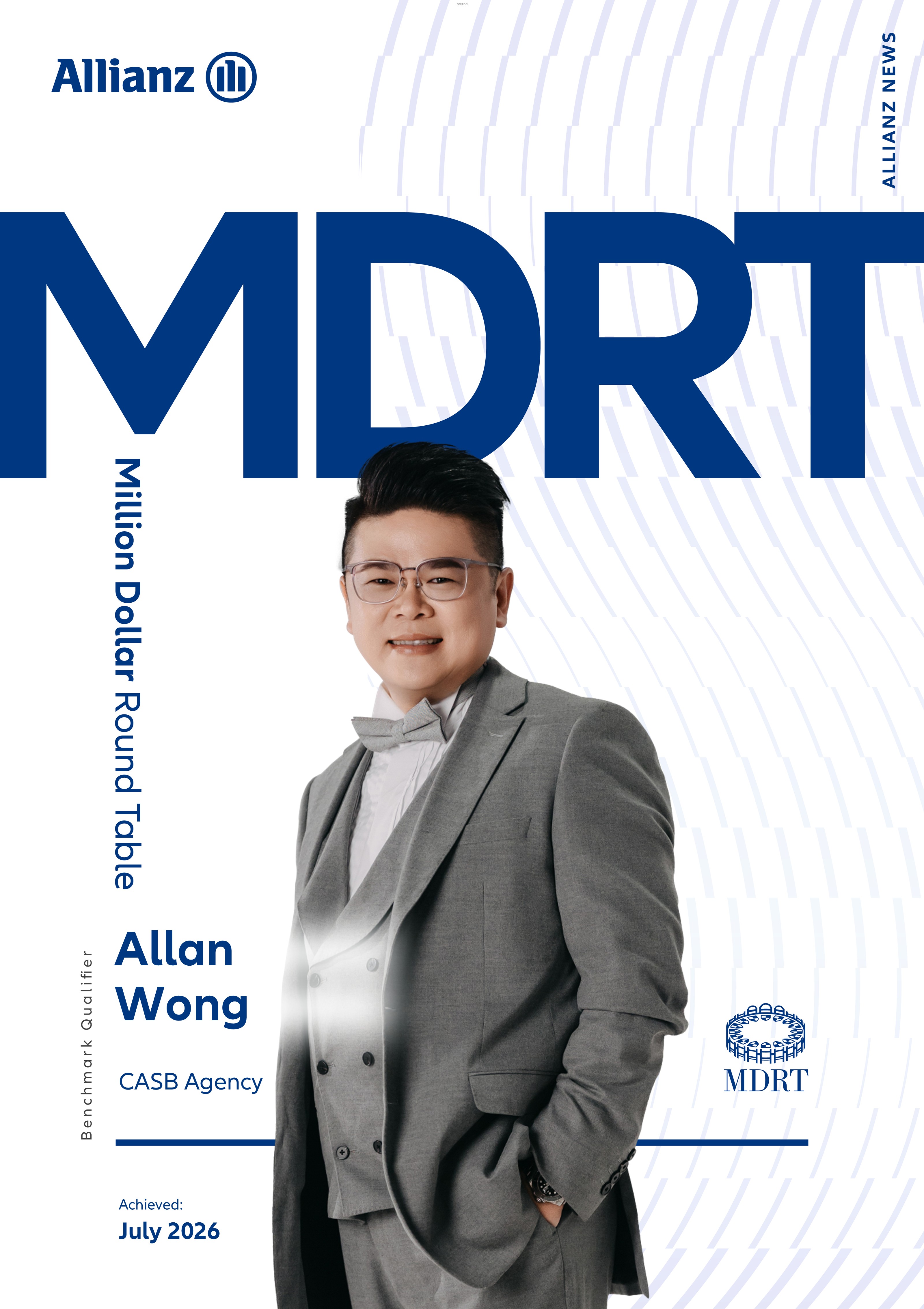 CASB MDRT Achievement Allan Wong 2026